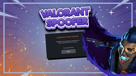  1. . Valorant spoofer unknowncheats